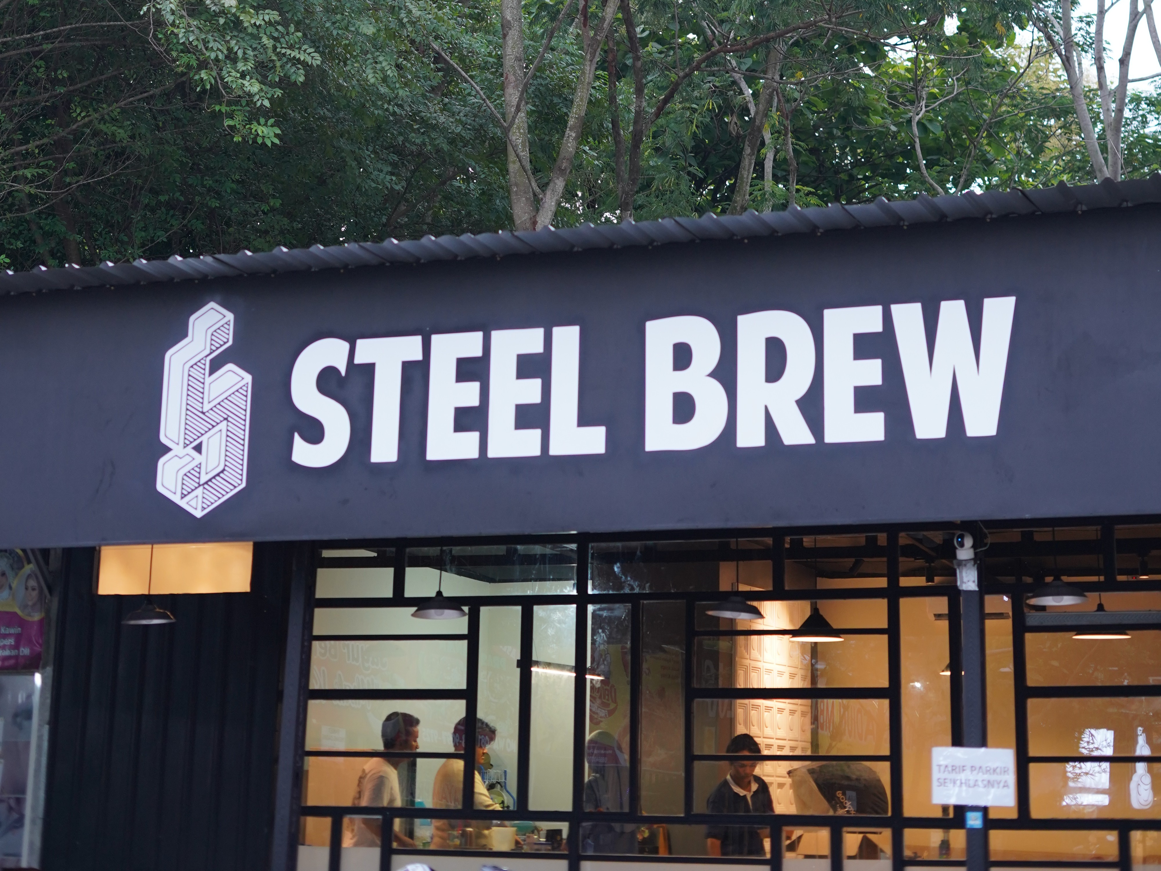 Menubook Coffeshop Steelbrew